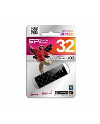 ULTIMA U03 32GB USB 2.0 LUX/LED/BLACK
