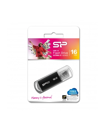 ULTIMA II-I SERIES 16GB USB 2.0 LED/BLACK/ALUMINIUM