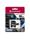 Transcend karta pamięci Micro SDHC 16GB Class 10 UHS-I +adapter SD - nr 19