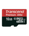 Transcend karta pamięci Micro SDHC 16GB Class 10 UHS-I +adapter SD - nr 25