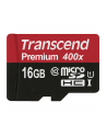 Transcend karta pamięci Micro SDHC 16GB Class 10 UHS-I +adapter SD - nr 32