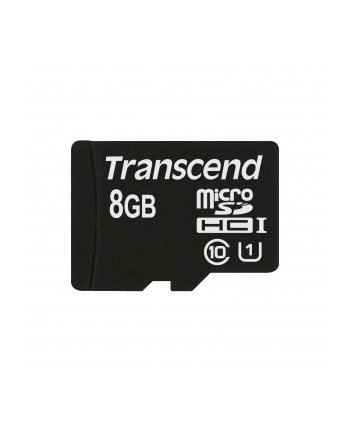 Transcend karta pami臋ci Micro SDHC 8GB Class 10 UHS-I +adapter SD