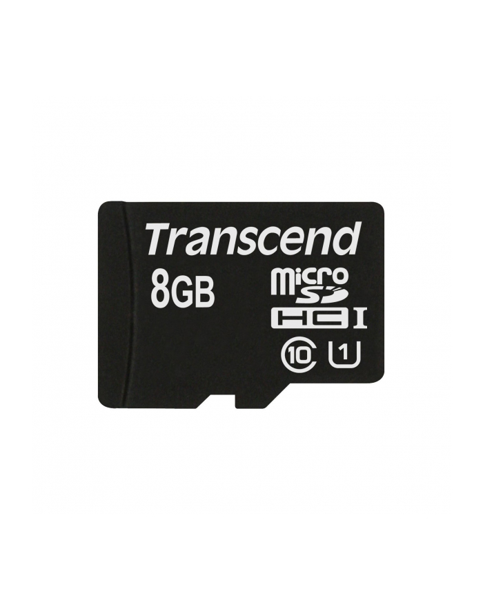 Transcend karta pamięci Micro SDHC 8GB Class 10 UHS-I +adapter SD główny