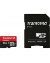 Transcend karta pamięci Micro SDHC 16GB Class 10 UHS-I +adapter SD - nr 27