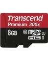 Transcend karta pamięci Micro SDHC 8GB Class 10 UHS-I +adapter SD - nr 15