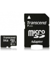 Transcend karta pamięci Micro SDXC 64GB Class 10 UHS-I +adapter SD - nr 2