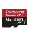 Transcend karta pamięci Micro SDXC 64GB Class 10 UHS-I +adapter SD - nr 17