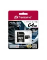 Transcend karta pamięci Micro SDXC 64GB Class 10 UHS-I +adapter SD - nr 5