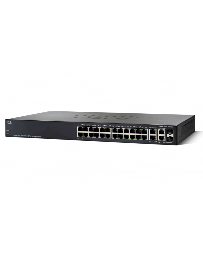 Cisco SF300-24MP 24-port 10/100 Max PoE Managed Switch główny