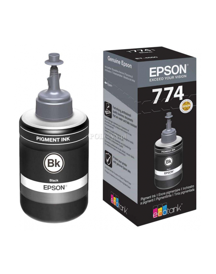 Tusz EPSON T7741 BLACK 140ml butelka do M100/M105/M200 główny