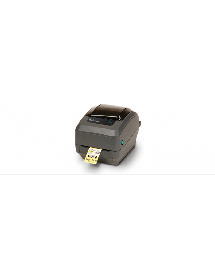 Drukarka etykiet Zebra GK420t / termotransferowa / 203dpi / USB /PrintServer główny