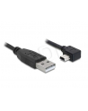 Kabel USB A(M)->Mini USB BM5P(M) kątowy 2m - nr 8