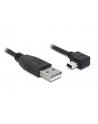 Kabel USB A(M)->Mini USB BM5P(M) kątowy 2m - nr 15