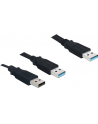 Kabel USB 3.0 AM(M)+Power AM(M)->AM(M) 60cm - nr 13
