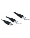 Kabel USB 3.0 AM(M)+Power AM(M)->AM(M) 60cm - nr 9