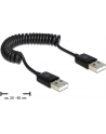 Kabel USB AM-AM Spirala 20-60cm - nr 10