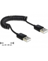 Kabel USB AM-AM Spirala 20-60cm - nr 12