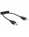 Kabel USB AM-AM Spirala 20-60cm - nr 5