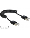 Kabel USB AM-AM Spirala 20-60cm - nr 8