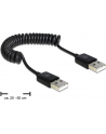 Kabel USB AM-AM Spirala 20-60cm - nr 9