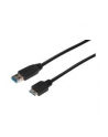 Kabel USB3.0 SuperSpeed, USB A wtyk / USB B Micro wtyk, Cu AWG 28, 2x ekranowane, dł. 2.0m - nr 11