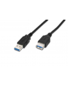 Przedłużacz USB3.0 SuperSpeed, USB A wtyk / USB A gniazdo, Cu AWG 28, 2x ekranowane, dł. 1.8m - nr 13