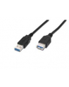 Przedłużacz USB3.0 SuperSpeed, USB A wtyk / USB A gniazdo, Cu AWG 28, 2x ekranowane, dł. 1.8m - nr 16