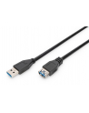 Przedłużacz USB3.0 SuperSpeed, USB A wtyk / USB A gniazdo, Cu AWG 28, 2x ekranowane, dł. 1.8m - nr 17