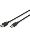 Przedłużacz USB3.0 SuperSpeed, USB A wtyk / USB A gniazdo, Cu AWG 28, 2x ekranowane, dł. 1.8m - nr 5