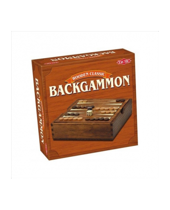 TACTIC Gra Wooden Classic  Backgammon