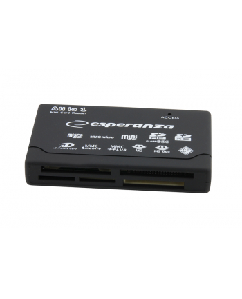 Esperanza Uniwersalny czytnik kart pamięci USB 2.0 EA119