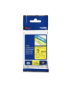 Taśma laminowana TZ-S621  9mm czarny nadruk/żółte tło - nr 37