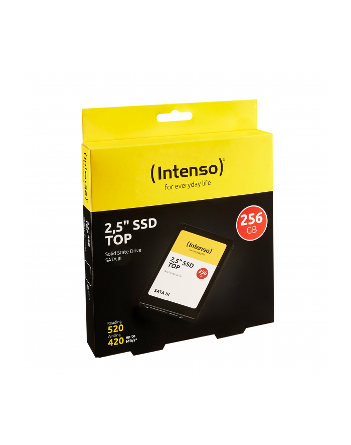 SSD DYSK WEWNĘTRZNY INTENSO 256GB SATA III 2.5” TOP główny