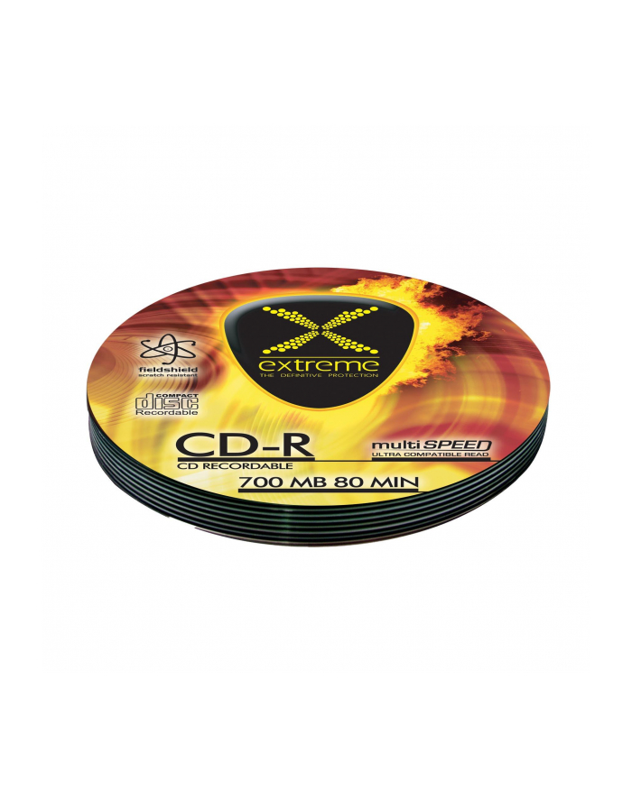 CD-R EXTREME [ Soft Pack 10 | 700MB | 52x | Silver ] główny
