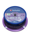 DVD+R DL Verbatim [ spindle 25 | 8,5GB | 8x |  MATT SILVER ] - nr 11