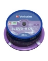 DVD+R DL Verbatim [ spindle 25 | 8,5GB | 8x |  MATT SILVER ] - nr 23