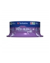 DVD+R DL Verbatim [ spindle 25 | 8,5GB | 8x |  MATT SILVER ] - nr 5
