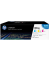 Toner HP 304A, do LJ, CYM 3-pak, CF372AM - nr 3