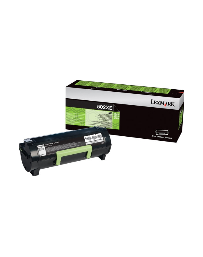 Lexmark 502XE Black Extra High Yield Toner Cartridge (10K) for MS410d, MS410dn, MS510dn, MS610dn, MS610de główny