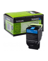 Lexmark 70x Cyan Toner Cartridge High Corporate (3k) for CS310, CS410, CS510 - nr 21