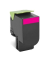 Lexmark 80x Magenta Toner Cartridge High Corporate (3K) for CX410de / CX410dte / CX410e / CX510de / CX510dhe / CX510dthe - nr 27