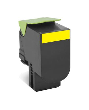 Lexmark 80x Yellow Toner Cartridge High Corporate (3K) for CX410de / CX410dte / CX410e / CX510de / CX510dhe / CX510dthe