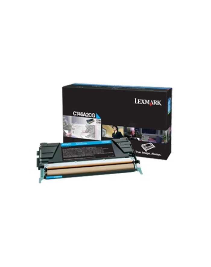 Lexmark C74x Cyan Corporate Toner Cartridge główny