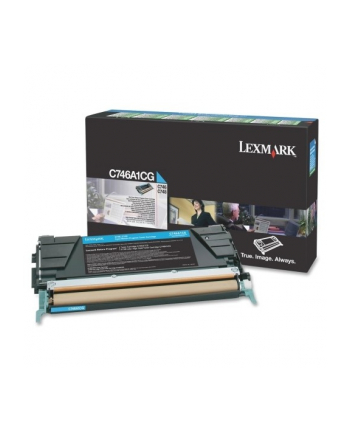 Lexmark C74x Cyan Corporate Toner Cartridge