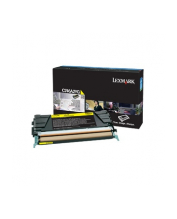 Lexmark C746, C748 Yellow Corporate Toner Cartridge (7K)