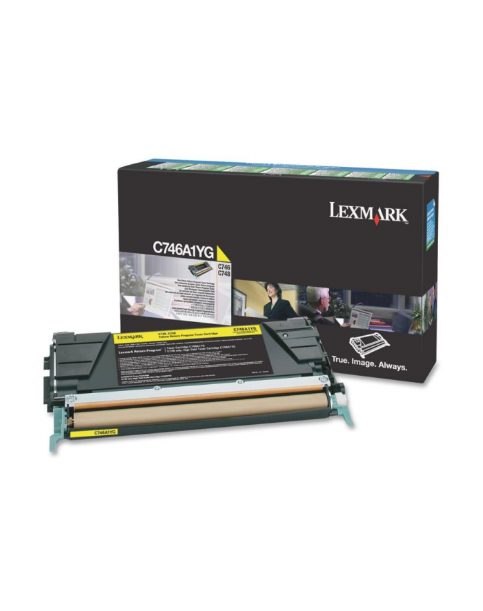 Lexmark C746, C748 Yellow Corporate Toner Cartridge (7K) główny