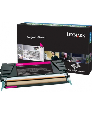 Lexmark  C748 Magenta Corporate Toner Cartridge (10K)