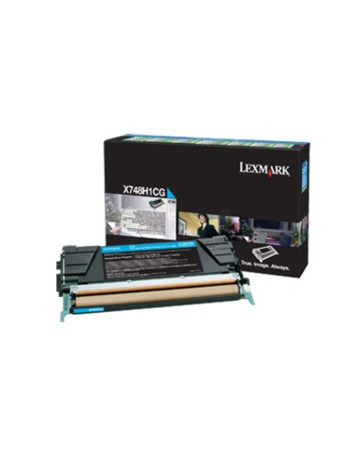 Lexmark  X748 Cyan Corporate Toner Cartridge (10K) główny