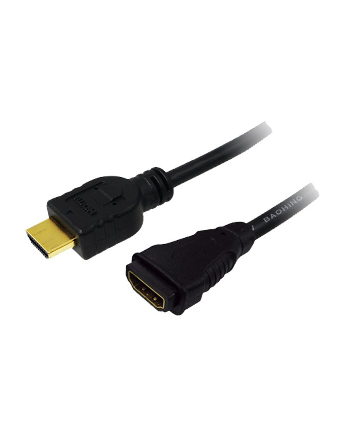 LOGILINK - Kabel HDMI 1.4, HDMI male / female Gold 5m główny