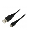 LOGILINK - Kabel USB 2.0 Typ-A męski do Typ- micro B męski dł. 0,6m, czarny - nr 1